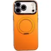 Capa de celular com suporte giratório IMD de furos finos para Dopamina, adequada para Apple 17/18, moderna, 18PRO/13/14, luxuosa