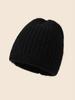 Novo Chapéu Quente de Tricô de Inverno para Mulheres Estilo Coreano Casual Versátil Estilo Japonês Circunferência de Cabeça Grande Chapéu de Lã Quente de Inverno