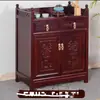 Gabinete de té gabinete de agua para té gabinete de almacenamiento de madera maciza estante para sala de estar gabinete lateral de sofá aparador pequeño gabinete de vino gabinete lateral de mesa de té