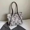Bolso de Hombro de Moda Bolso Tote Grande para Mujer Bolso de Mano Casual Retro Bolso Cubo Versátil Comercio Exterior Transfronterizo