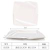 Prato de melamina atacado imitação de porcelana louça de restaurante prato de plástico prato quadrado para cozinhar hotel prato frio acessórios para hot pot