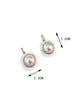 Brincos de Argola Minimalistas da Moda com Três Fileiras de Zircônia Microincrustada Moda Exquisitos de Alta Qualidade Versáteis Brincos Atacado