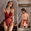 Lingerie Sexy, Pijama Sexy Transparente de Peça Única, Sem Necessidade de Tirar no Cavalo, Roupas Divertidas para Flertar na Cama do Casal