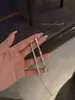 Brincos Longos de Franja Totalmente Cravejados de Diamante, Brincos Elegantes e de Alto Padrão para Vestido de Banquete e Noite