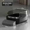 Popular Caja de Arena para Gatos Semi-Cerrada de Amazon Grande de Doble Propósito Inodoro para Gatos Caja de Arena Anti-Salpicaduras Suministros para Mascotas al por Mayor