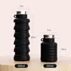 [Exclusivo para miembros] Taza y Botella de Agua Plegables de Silicona para Comercio Transfronterizo de Amazon para Fitness y Uso al Aire Libre