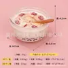 Imán de Refrigerador Creativo de Frutas de Alta Calidad Bola de Helado Pera de Otoño Congelada Fruta Queso y Otras Frutas Decoraciones con Imán de Refrigerador