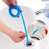 Desatascador de Tuberías, Limpiador de Cabello para Alcantarillado, Cepillo Limpiador para Lavabo, Herramienta para Desatascar Tuberías