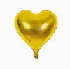 Plato de Luz de 10 Pulgadas Estrella de Cinco Puntas Corazón Globo de Película de Aluminio Decoración de Cumpleaños Diseño de Habitación de Boda Sello Automático Globo Estrella