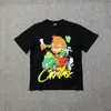Serie de camisetas de moda de alta calidad para la calle, de manga corta, con estampado de logo de letras, cuello redondo, unisex, al por mayor para comercio exterior