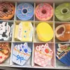 Esponja de Papel de Celulose Cartoon Limpa-louças Esponja de Limpeza de Cozinha Folha Absorve Água e Não Gruda em Óleo Esponja Mágica