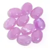 Contas Coloridas Acrílicas de Formato Irregular Jade Sintético Gradiente Duas Cores Oval Soltas Acessórios para Pulseira Colar Pingente DIY
