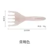 Pente Massageador de Meridianos da Cabeça, Pente de Cera de Abelha com Cinco Garras para Couro Cabeludo, Ferramenta de Coçar Cabeça em Resina, Ferramenta de Centro de Bem-Estar para Terapia Capilar com Cinco Dentes