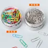 Clips de Papel de Papelería Deli Clips de Papel de Colores Oficina Financiera Clips de Papel Grandes Clips de Papel con Forma Especial Clips en Forma de U