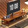 Soporte para Monitor de Computadora Elevador de Escritorio Estante Base de Pantalla para Escritorio de Oficina Soporte para Teclado