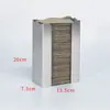 Portavasos de Papel de Acero Inoxidable Comercial, Estante Multifuncional de Almacenamiento para Cafetería, Portavasos, Popotes y Servilletas para Tienda de Té de Leche