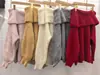 Suéter de Tricô Off-Shoulder Estilo Menina Picante Coreana para Mulheres, Outono e Inverno, Estilo Elegante e Preguiçoso, Caimento Solto, Top de Tricô de Comprimento Médio