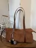 Bolso Retro Mate de Gran Capacidad Transfronterizo para Mujer, Nuevo Bolso Cruzado Casual Otoño/Invierno 2026, Bolso de Hombro Único tipo Almohada para Axila
