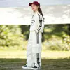 Moda para Niñas Conjunto de Ropa de Otoño Nuevo Conjunto Deportivo Elegante para Niños Conjunto de Dos Piezas Ropa Casual para Estudiantes de Secundaria