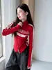 Conjunto deportivo estilo americano para niñas, nuevo modelo otoño 2026 para niños mayores, conjunto de dos piezas con top de manga larga de doble cremallera y pantalones de pierna ancha