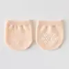 Calcetines de Media Suela Finos de Verano para Mujer, Calcetines Invisibles Antideslizantes de Silicona para Tacones Altos, Calcetines Simples y Transpirables de Media Tela de Algodón
