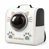 Bolsa para Gato Salida Mochila Portátil para Mascotas Bolsa de Salida Mochila para Gatito Espacio de Gran Capacidad Cápsula Espacial Suministros para Gatos Mascotas