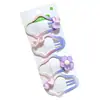 Pasador de Color Gradiente para Niñas Nuevo Pasador de Nube Pinza Lateral para Niña Pasador para Flequillo de Niña Accesorios para el Cabello