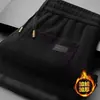 Pantalones casuales rectos holgados de pana para otoño e invierno para hombre, pantalones deportivos versátiles para exteriores con forro polar, talla grande, pantalones casuales para hombre