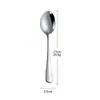 Colher Garfo de Serviço em Aço Inoxidável Utilitário Talheres Criativos Colher de Sobremesa Café Pá de Bolo para Assar Garfo de Frutas Colher de Duplo Propósito