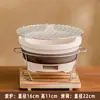 Estufa para hervir té, estufa de carbón, estufa de barbacoa, estufa de olla caliente antigua para uso doméstico en interiores, estufa de fogata para exteriores, estufa de carbón, carbón, estufa de barro