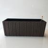 Maceta de balcón de ratán, maceta larga, automática, absorbente, para flores, maceta grande para verduras, venta directa de fábrica