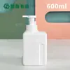 Fábrica 600ml Limpeza Doméstica Diária Frutas e Vegetais Garrafa Plástico Hdpe Detergente Garrafa Vazia 1000ml Garrafa de Detergente para Louça