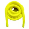 Pantalones deportivos cinturón pantalones casuales cuerda en la cintura cabeza cuadrada de metal color cuerda redonda sólida de 7 MM de grosor cordón para suéter sombrero