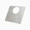Placa de Fixação de Dobradiça Espessa de Aço Inoxidável Ferramenta de Instalação de Porta de Armário Peça de Reparo Ferramenta Mágica Acessórios de Ferragens para Dobradiças de Armário