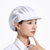 Gorra de Trabajo Octagonal con Visera para Taller de Fábrica de Alimentos Transpirable a Prueba de Polvo y Aceite Gorra Baotou Malla Completa para el Cabello