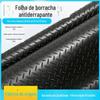 Placa de borracha antiderrapante, almofada de borracha de cinco barras, fivela redonda resistente a óleo, placa de borracha de salgueiro, placa de borracha com listras externas e absorção de choque