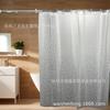 Cortina de ducha de baño PEVA nueva transfronteriza personalizable impermeable a prueba de moho fabricantes de cortinas divisorias de baño al por mayor