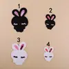 Parches Bordados para Computadora al por Mayor en Stock Lindos Parches de Conejo Fifi para Niños Bebés Parche Aplicación Mi Conejo Parches de Bordado para Ropa