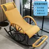 Cadeira de Balanço para Idosos, Poltrona Reclinável Preguiçosa, Cadeira de Dormir para Adultos em Casa, Cadeira de Balanço para Pátio Externo, Cadeira de Varanda
