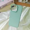 Funda Protectora para Teléfono Móvil de Arroz Glutinoso de Color Puro con Agujero Grande Adecuada para Teléfono Móvil Apple 17/16Promax Material Todo Incluido