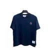Venda Direta de Fábrica Tb Verão Novo Estilo Cachorro Redondo Bordado Gola Redonda Manga Curta Camisetas Casuais e Confortáveis para Homens e Mulheres