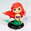 Decoración de Cola de Pez Oceánica Decoración Creativa de Lentejuelas Brillantes Tarjeta para Pastel Belleza Vieira Submarino Cumpleaños Infantil