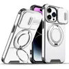 A Nova Capa Lingke é Adequada para Celulares Apple Ip 14Pro, com Janela de Deslizar Recém-Atualizada, Suporte em Anel, e Recursos Anti-Queda e à Prova de Choque