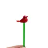 Pájaro de vidrio artificial arreglo floral eterno comercio exterior transfronterizo artesanías de Zibo Boshan decoración para coche y escritorio de oficina