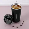 Copo de Café de Aço Inoxidável a Vácuo 304 Segunda Geração Copo Térmico Côncavo e Convexo Portátil para Carro Copo de Água de Alto Valor Venda Direta da Fábrica