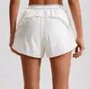 Shorts de Yoga Sem Costura de Secagem Rápida Europeu e Americano para Mulheres, Shorts para Esportes ao Ar Livre Levanta Bumbum, Calça de Yoga para Corrida Fitness 2237
