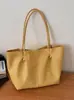 Bolso de Hombro Grande de Gran Capacidad Estilo Coreano Transfronterizo Modelo Nuevo 2026, Bolso Tote Tejido de Alta Gama Elegante, Bolso de Hombro para Viajero