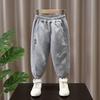 Pantalones de Chándal de Letras de Otoño para Niños Pantalones Largos Deportivos Casuales para Niños Pantalones de Chándal Jogger Sueltos de Otoño para Niños Pequeños