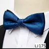 Gravata Borboleta Masculina para Negócios, Casamento, Festa, Traje de Noite, Gravata Borboleta de Poliéster Seda Jacquard, Gravata Borboleta Formal Retro de Alta Qualidade