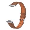 Adecuado para Huawei Bracelet Fit2 Correa de Reloj Collage Cintura Pequeña Correa de Reloj de Cuero Conector Metálico Modelo Privado de Fábrica